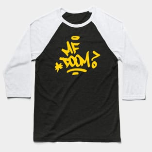 MF DOOM x Graffiti Hip Hop Baseball T-Shirt